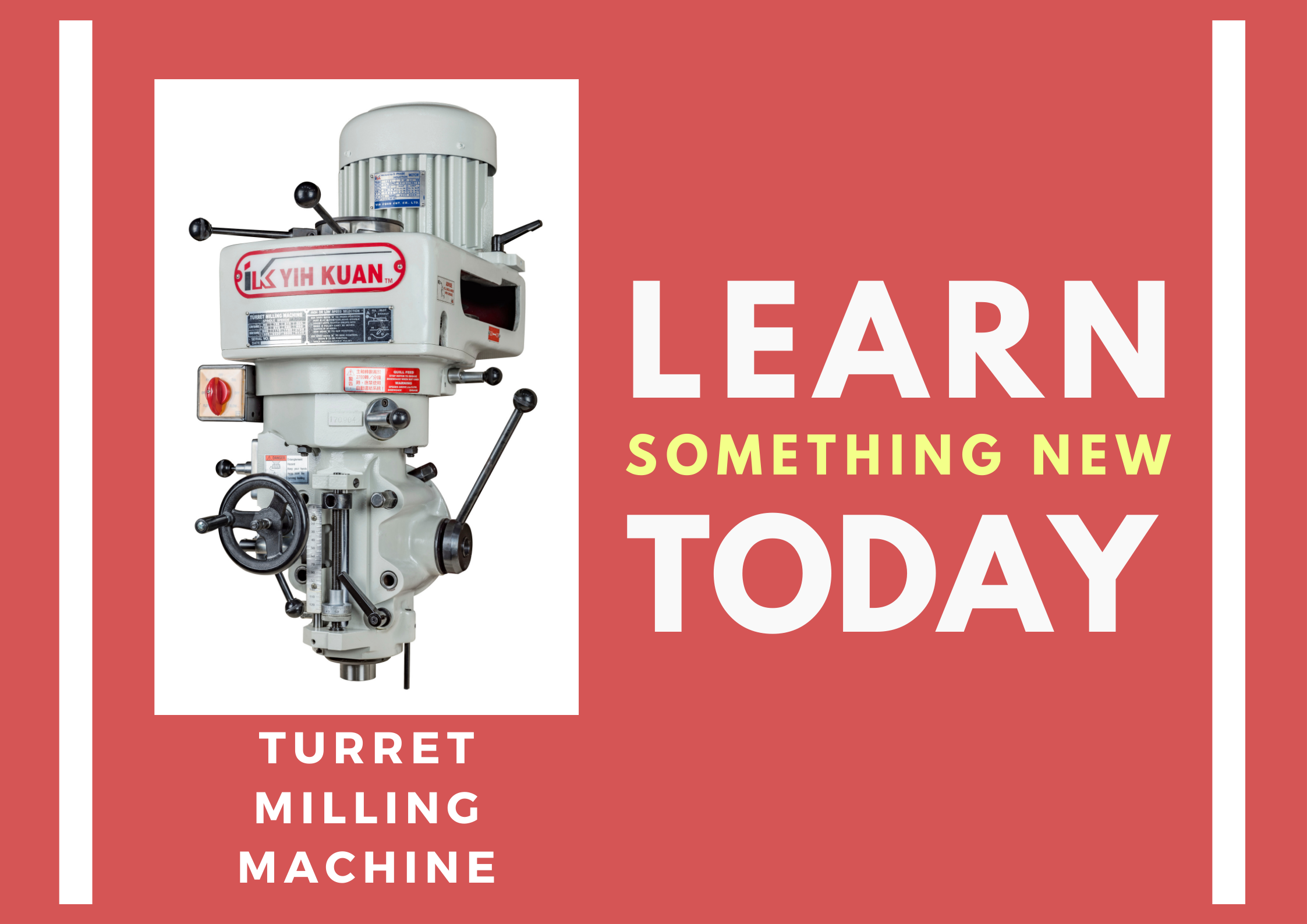 The application and installation of turret milling machine