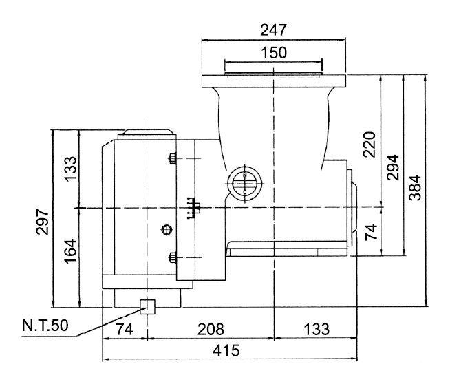 90° Universal Milling Head