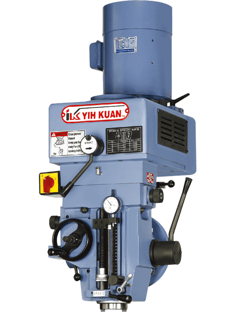 Вертикальная револьверная фрезерная головка