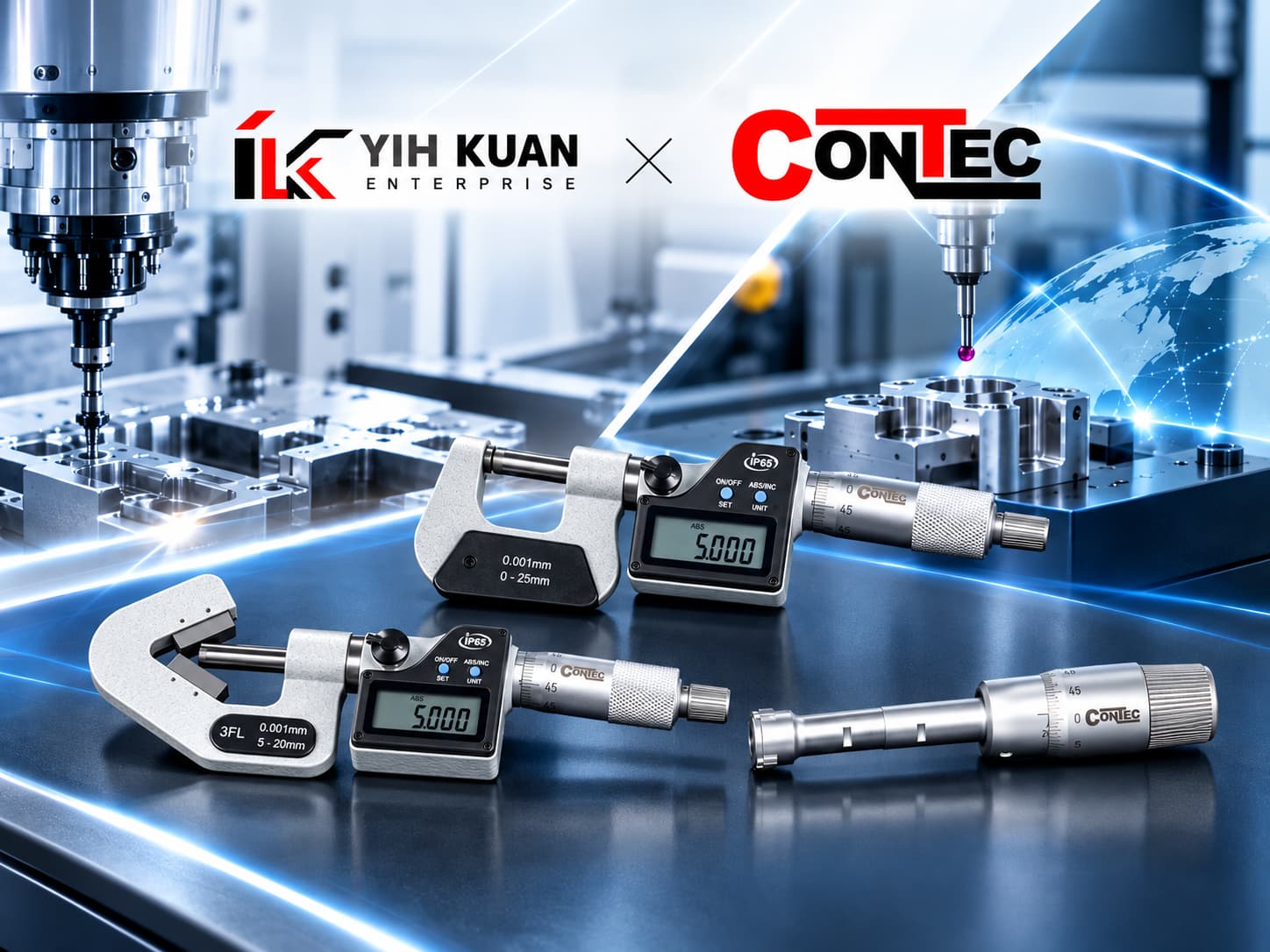 YIHKUAN | Strategic Partnership with CONTEC Measuring Equipment