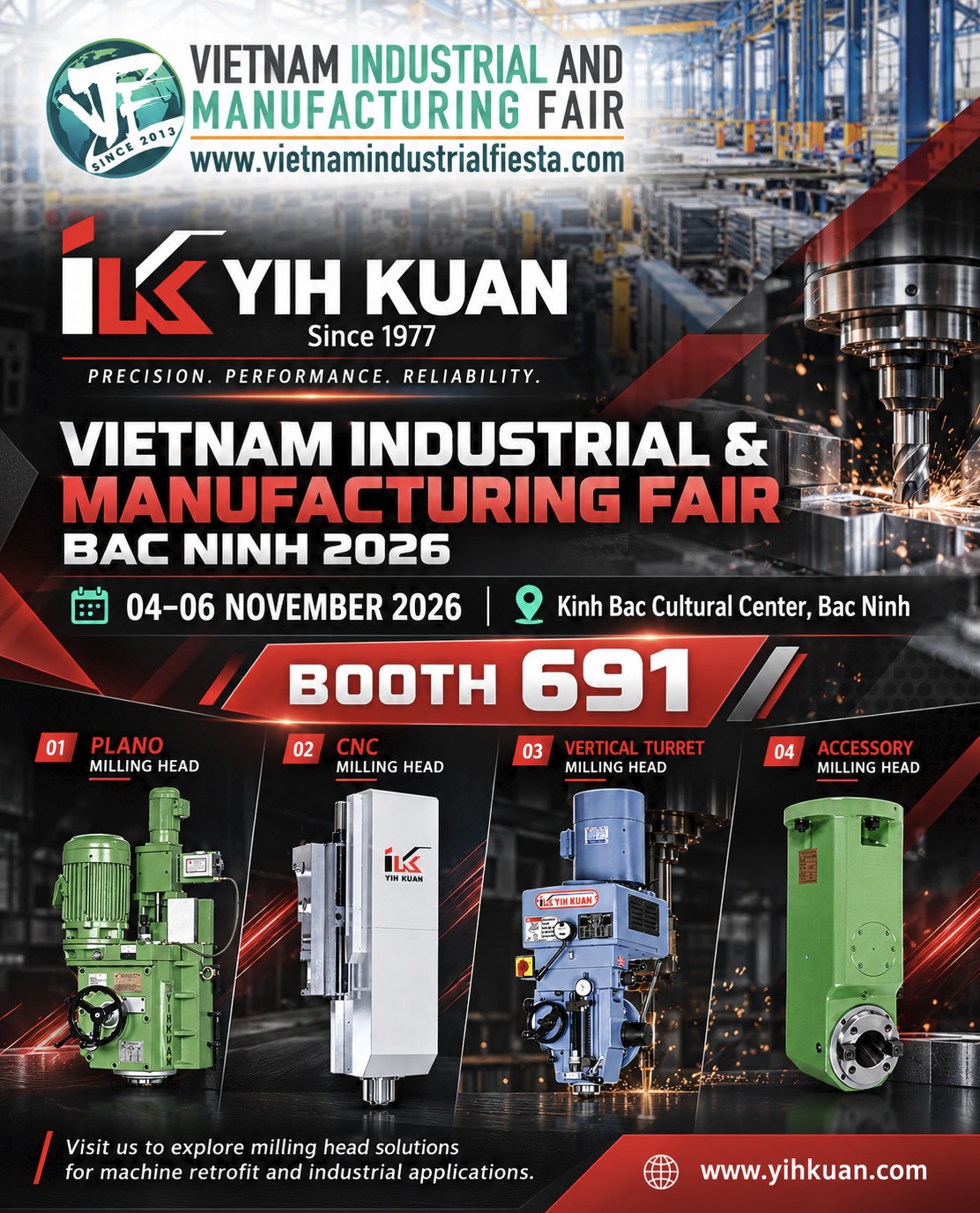 YIH KUAN at VIMF 2026 – Bac Ninh, Vietnam
