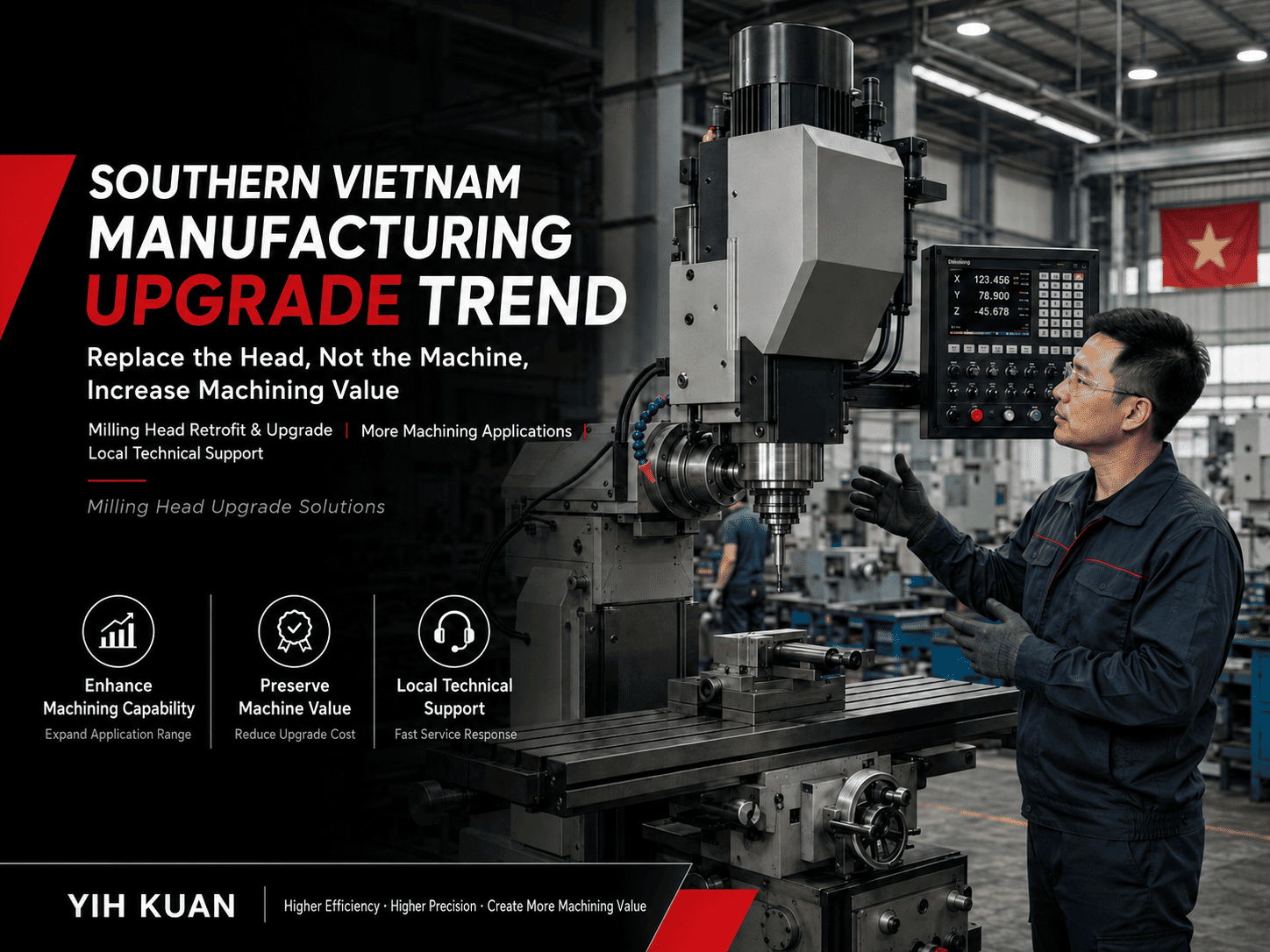 Manufacturing Upgrade Trends in Southern Vietnam: Enhancing Machining Capability from Manual Milling Machines